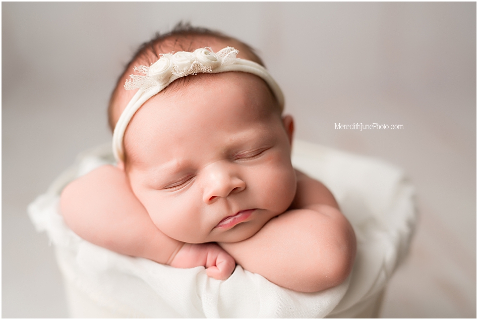 infant photography studio in Charlotte NC