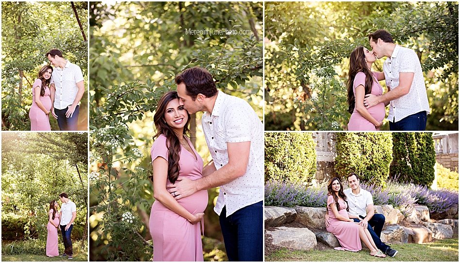 Couples maternity posing ideas by MJP in Charlotte NC