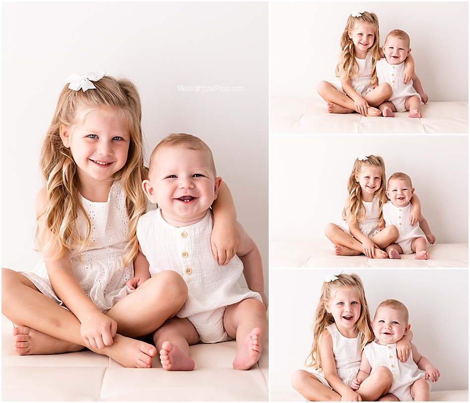 Sibling photography ideas by MJP in Charlotte area