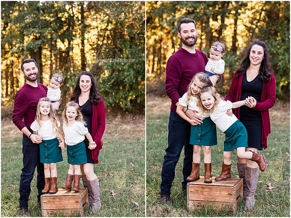 The Berg Family photo shoot in Charlotte, NC