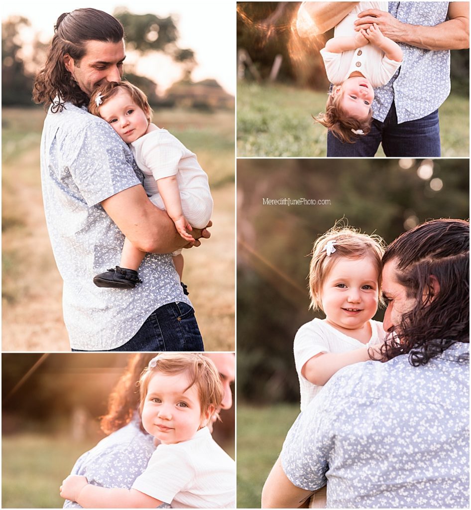 baby girl and dad photo ideas