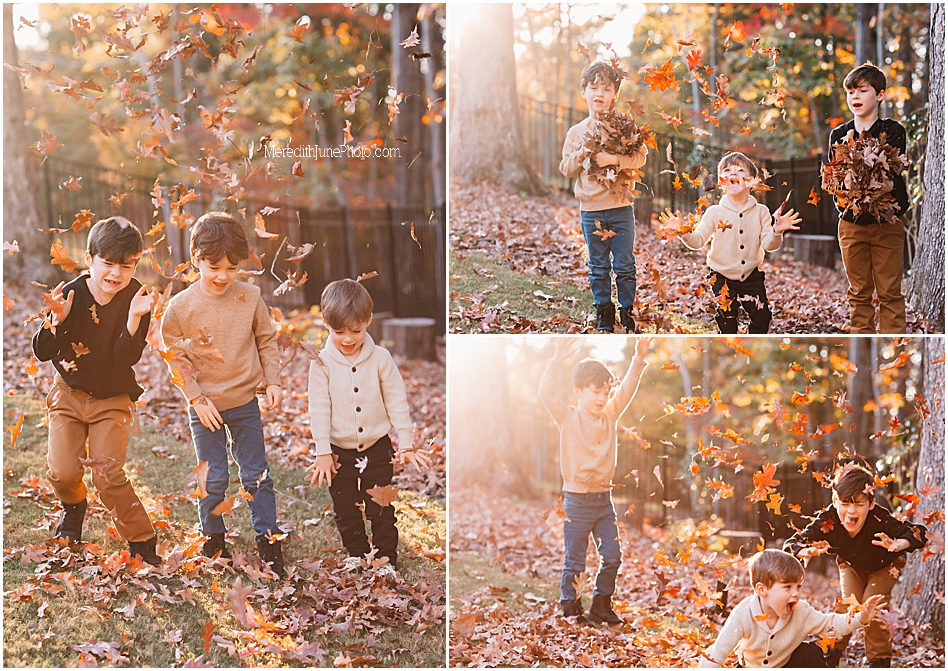 fall photo shoot in charlotte NC by Meredith June Photography 