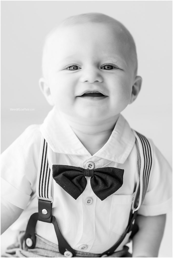Baby boy Liam at Meredith June Photography studio in Charlotte NC