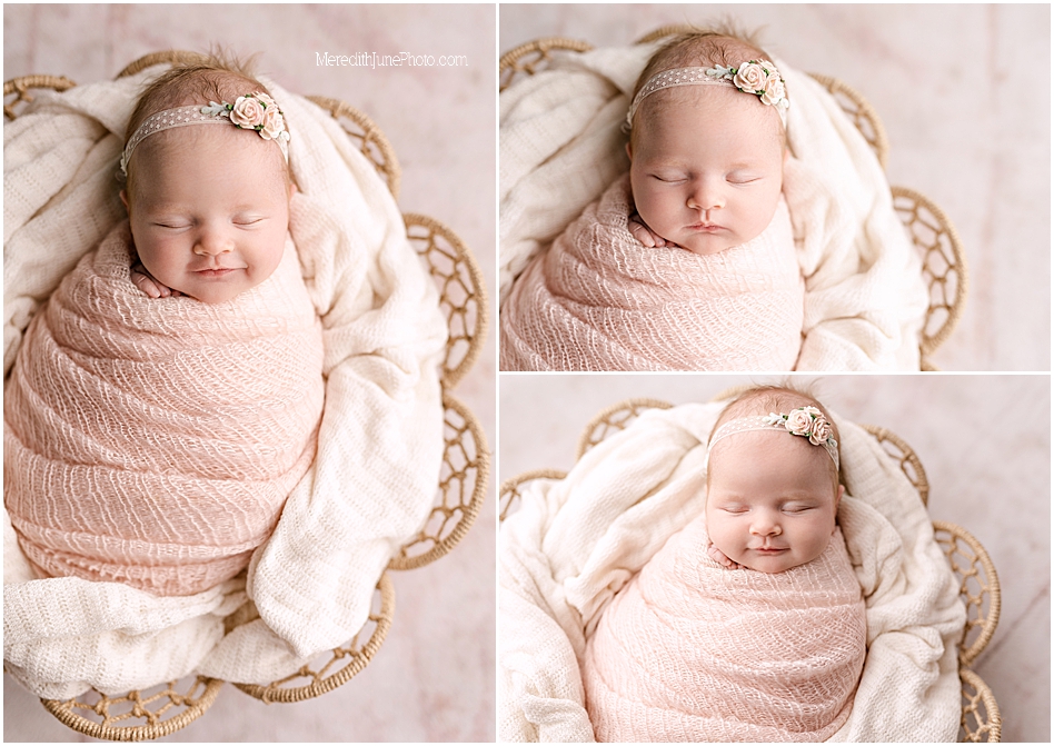 newborn baby girl posing ideas by MJP
