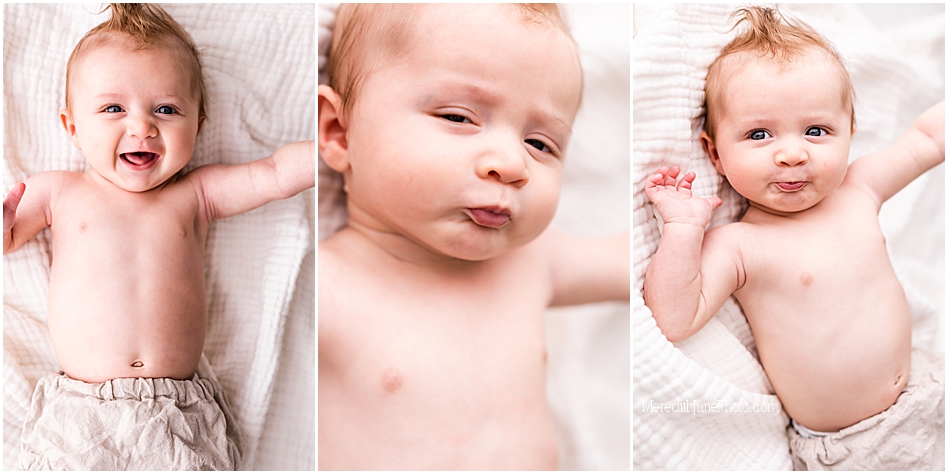 baby boy photo session at meredith june photography in charlotte nc 