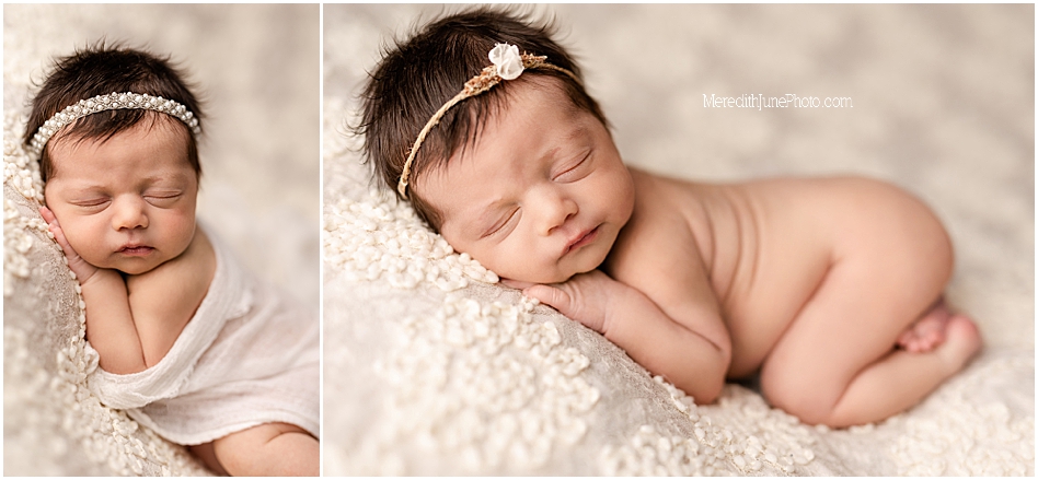 baby girl photo session at meredith june photography 