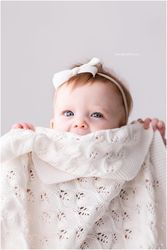 Milestone pictures for baby girl by MJP 