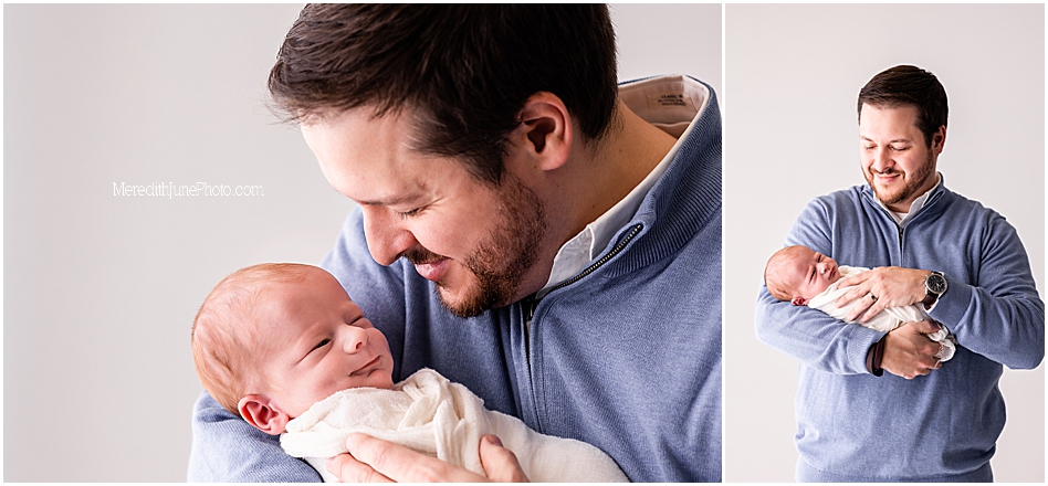 newborn and dad photo ideas