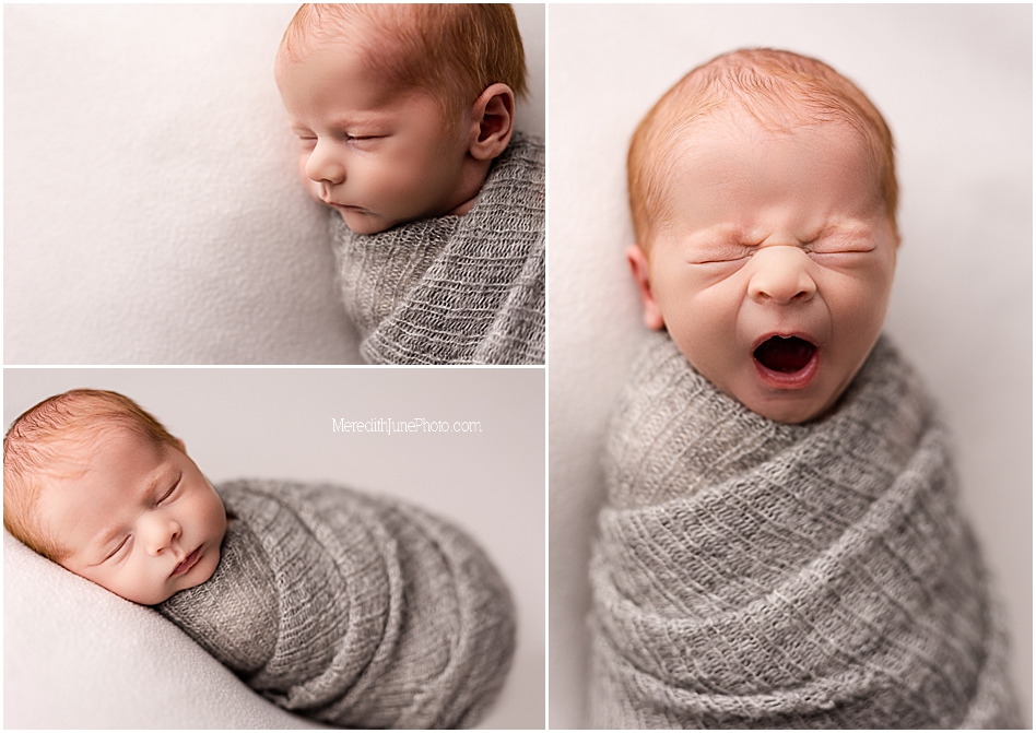 neutral newborn baby boy pictures by meredith june photography 