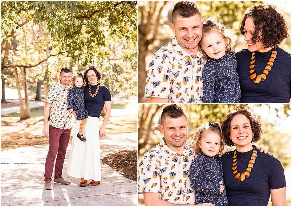 family of three posing ideas by meredith june photography in charlotte nc