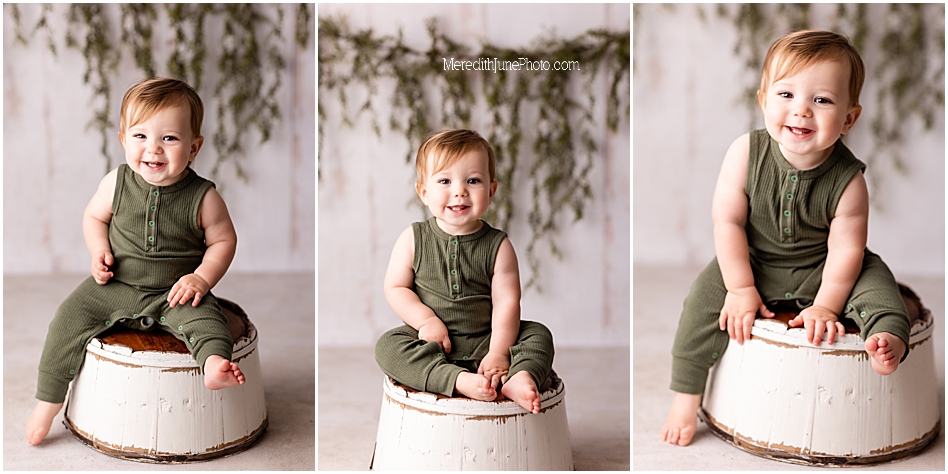 one year old photo session by mjp in charlotte nc
