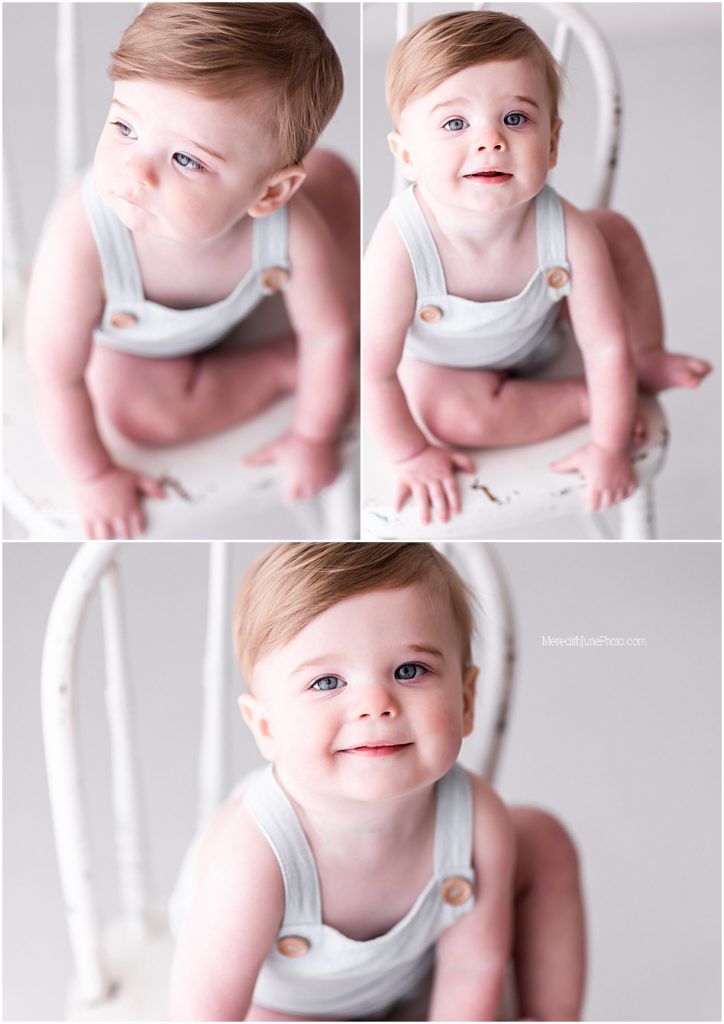 bright and airy first birthday pictures