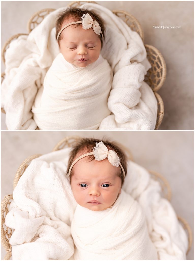 the perfect mini session for newborn baby girl photo session 