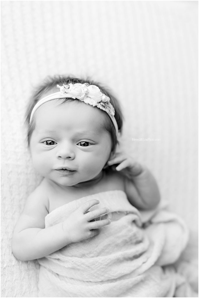 baby girl mini session at meredith june photography in charlotte area 